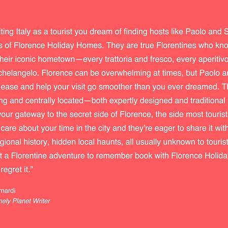 Florence Holiday Homes Ponte Vecchio Exterior photo